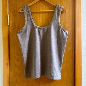PRANA • Heathered Beige Tank Top - XL